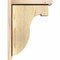 Ekena Millwork Del Monte Rough Sawn Corbel w/Backplate, Douglas Fir, 8"W x 12"D x 16"H COR08X12X16DEL01RDF - alternate 4